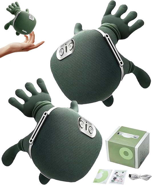 Saasioo Massager cervical with Heat - Rechargeable Shiatsu for Pain Relief